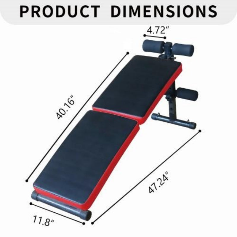Home Gym Multifunctional Adjustable Strength Training Foldable Sit-up Fitness Bench