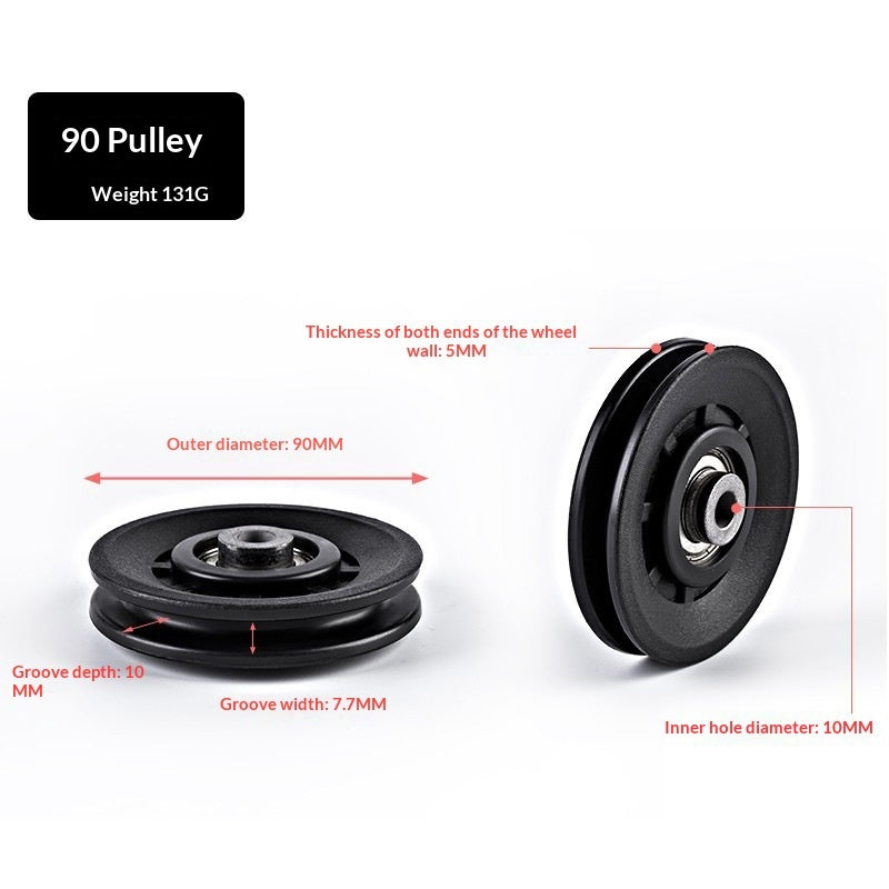 Nylon Silent Gym Frame Pulley